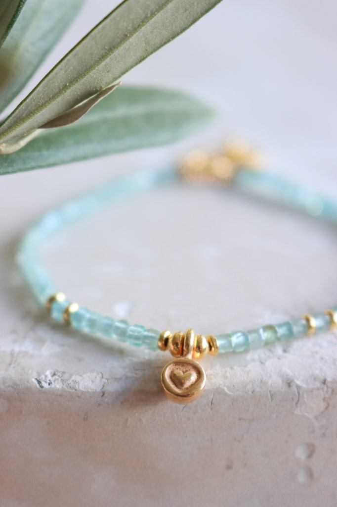 gold Armkette Softly Apatit mint Da Shanti Art. nr. DS6930