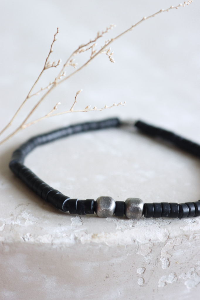 Silber Herren Armband Ordinary Onyx Da Shanti Art. nr. 88-2155