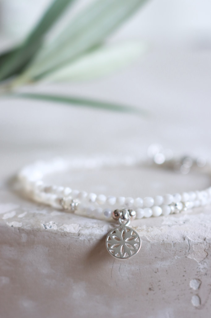 Silber Armkette Entire Perlmutt Da-Shanti DS143634