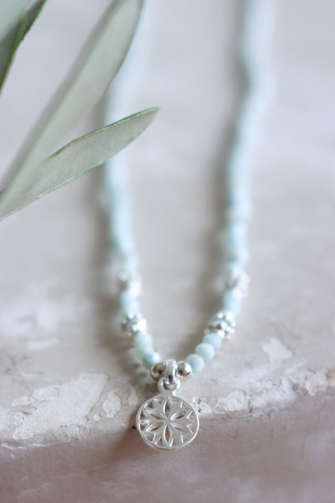 Silber Halskette Entire Larimar Da-Shanti DS13971