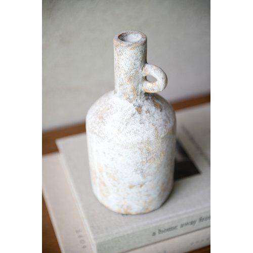 Baku Vase/ flasche creme klein Art nr. Wh754
