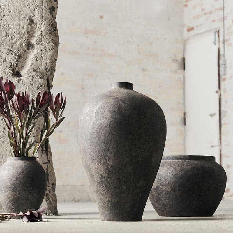 Black Vase Muub Art nr. Mb 764