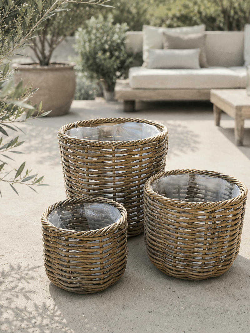 Kunst Rattan Körbe Art nr. Df 98