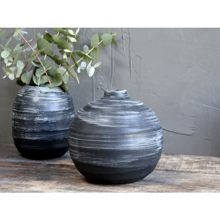 Limoux Vase schwarz Art nr. Cha 314