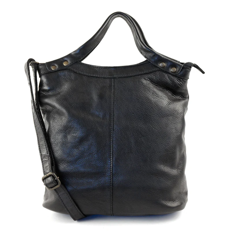 Hand-/Schultertasche MJ2202 schwarz Bear Art nr. B 41