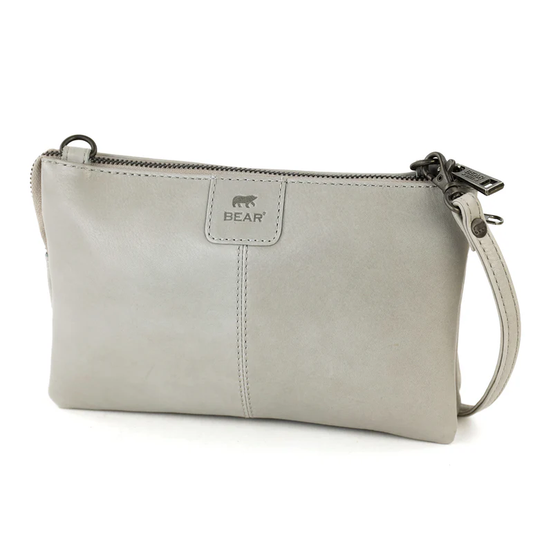 Ledertasche Uma dust grau  Bear  Art. nr. B 9725