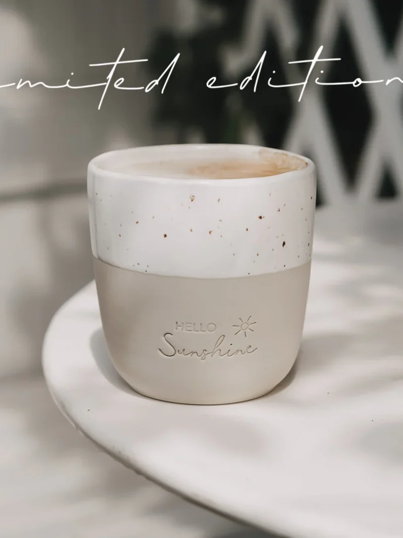 Limitierter Becher gross Hello Sunshine Art nr. E977
