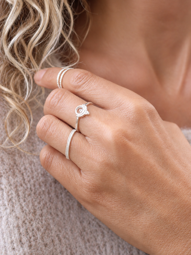 Silber Fingerring Ethno Art. Nr. FR011