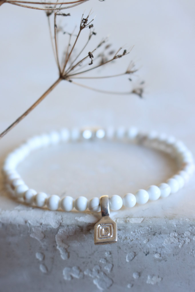 Silber Armband Vanilla Dendritten Jaspis Da Shanti Art. nr. Ds8820s