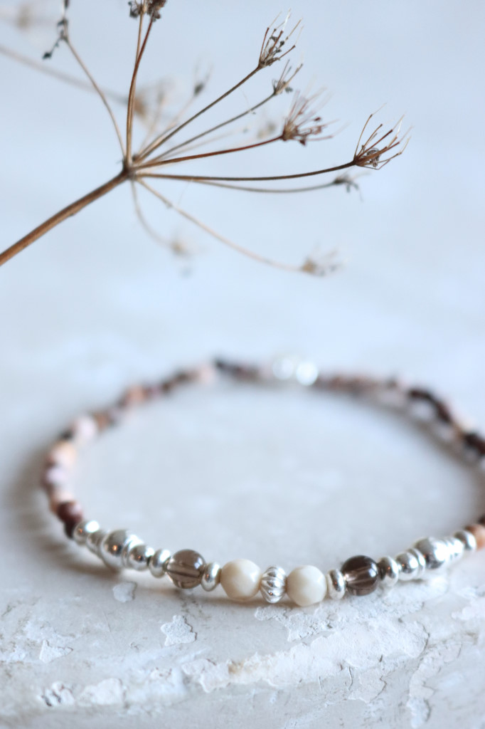 Silber Armband Pleasant  braun  Da Shanti Art. nr. Ds882153205