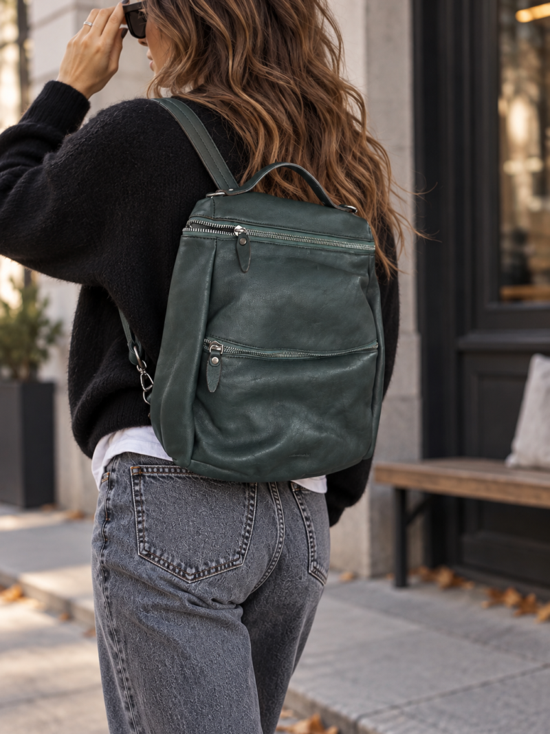 Sale Rucksack / Tasche Freds Bruder green  Art nr. T 111