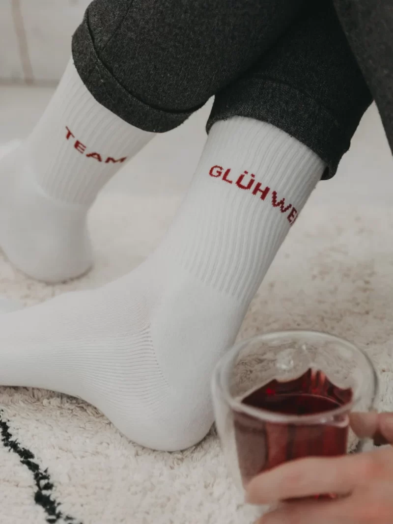 Socken Team Glühwein Eulenschnitt Artnr. 686