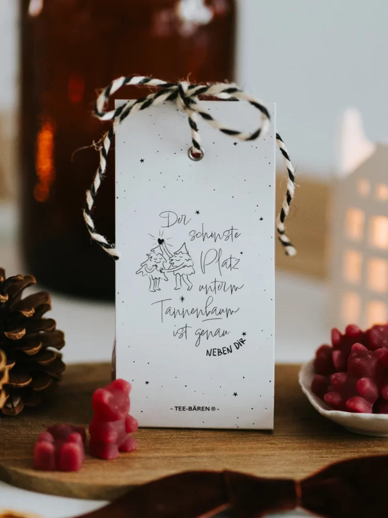 Teebären Unterm Tannenbaum  Heldenglück Art nr. H88